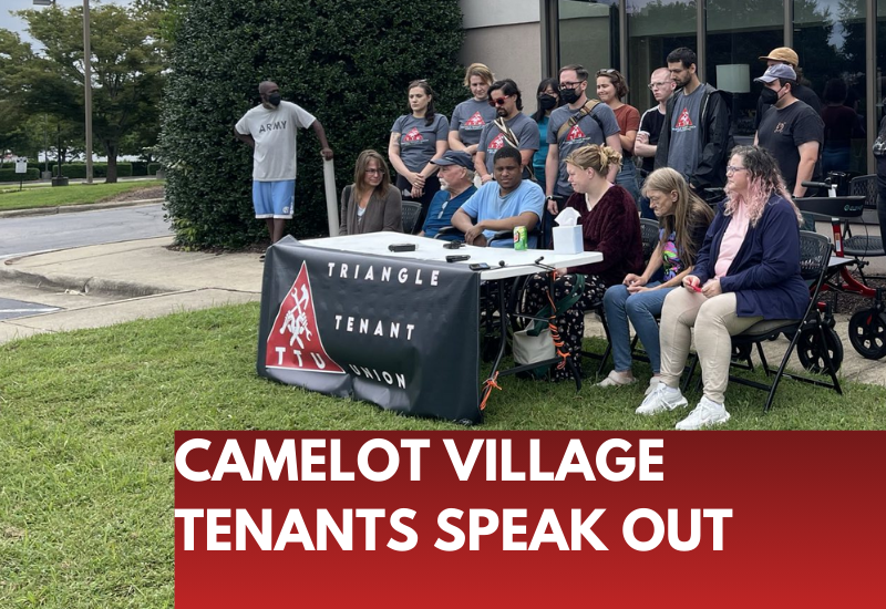 Camelot Village Tenants Fight For Housing After Tropical Storm Chantal